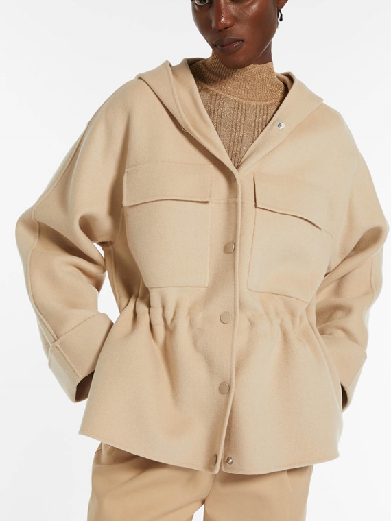 Weekend Max Mara Rango Jakke, Sand 